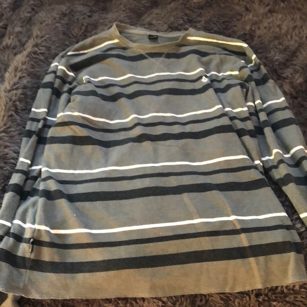 Long sleeve striped tee by volcom